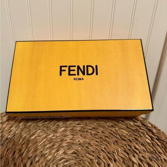 Fendi Yellow Box, Card & Paperwork - Great Used Condition - Picture 1 of 6